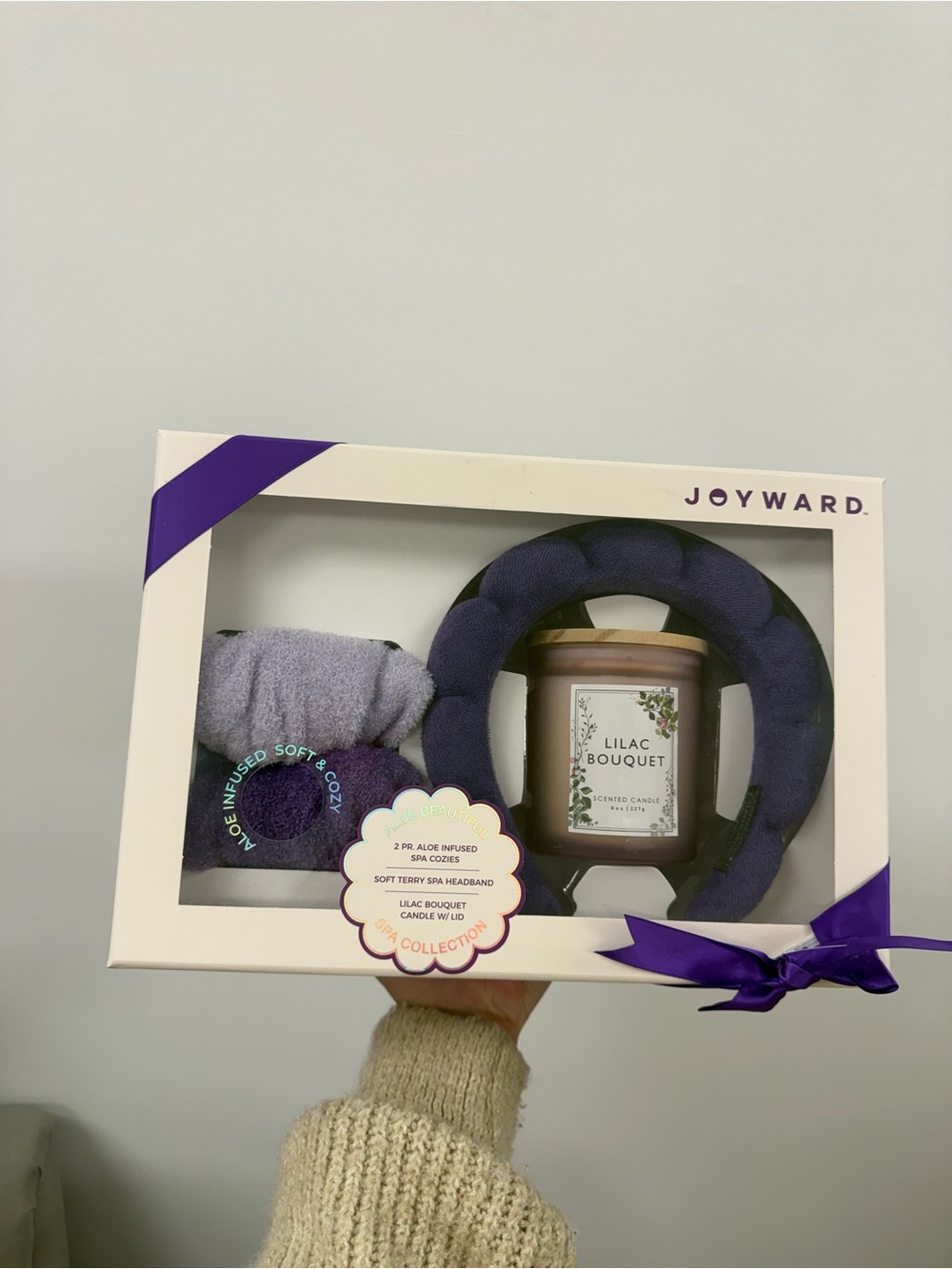 Joyward Lilac Bouquet Bath & Body Gift Set - Purple